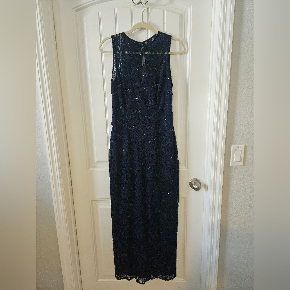 Bill Levkoff Midnight Blue Dress